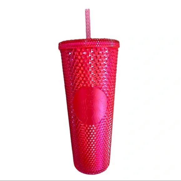 Starbucks | Accessories | Starbucks 29 Holiday Pink Studded Venti Tumbler  24oz Rare | Poshmark
